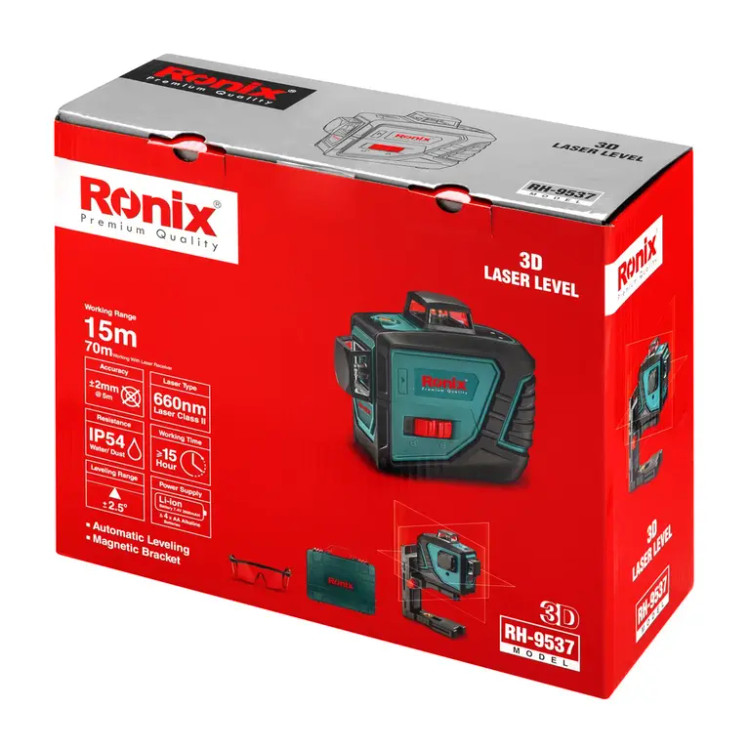 مدل : RH-9537 (3.23) تراز لیزری سه بعدی 360 درجه