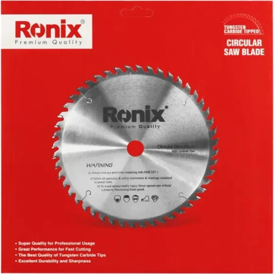 تیغ اره الماسه صنعتی رونیکس180x56 MDF مدل (RH-5104)