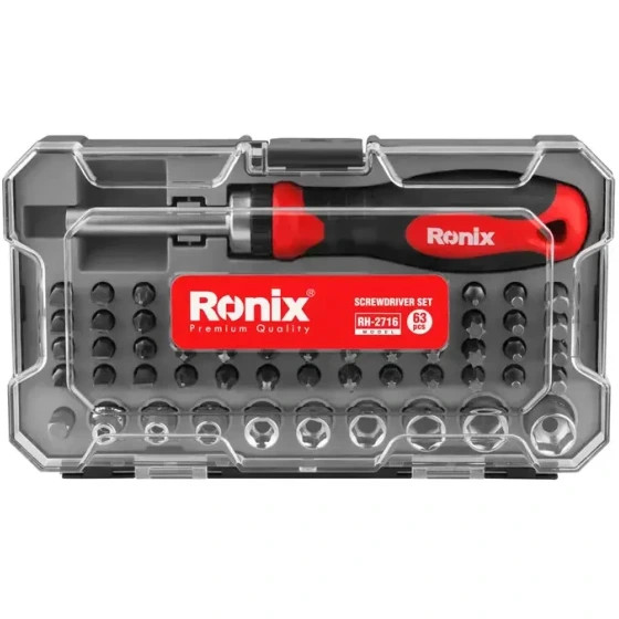 پیچ گوشتی ۶۳ عددی رونیکس RH-2716