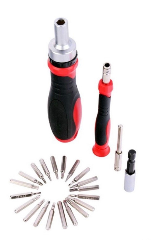 سری پیچ گوشتی جغجغهای ساعتی و سری بکس RH-2717 رونیکس مجموعه 55 عددی