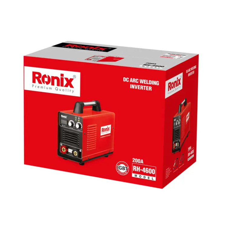 اینورتر جوشکاری رونیکس مدل RH-4600 ظرفیت ۲۰۰ آمپر